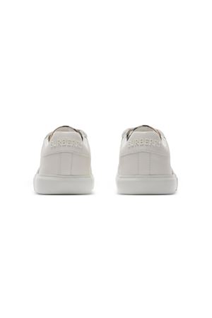 white leather sneakers BURBERRY KIDS | 8089736B9368